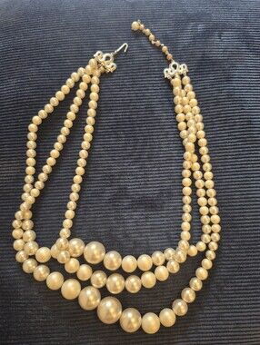 Classic Cream Multi-Strand Pearl Necklace